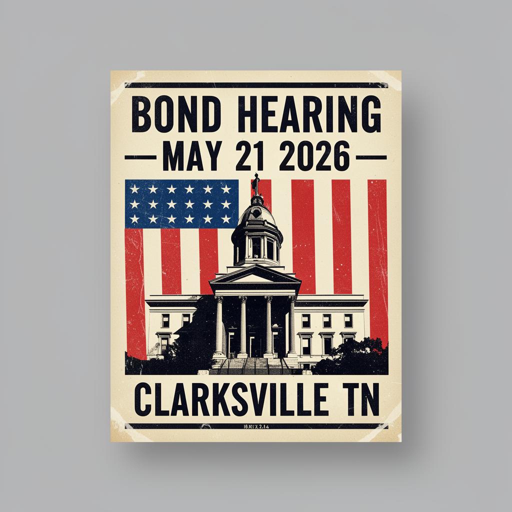 Bond Hearing Poster